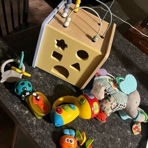 Bundle of baby toys